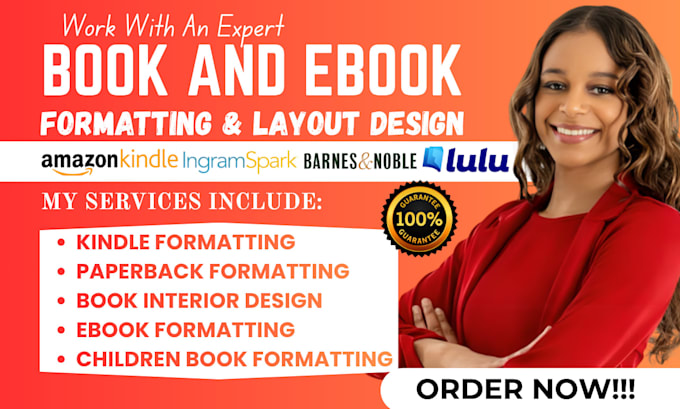 do kdp paperback formatting kindle ebook layout design children book formatting