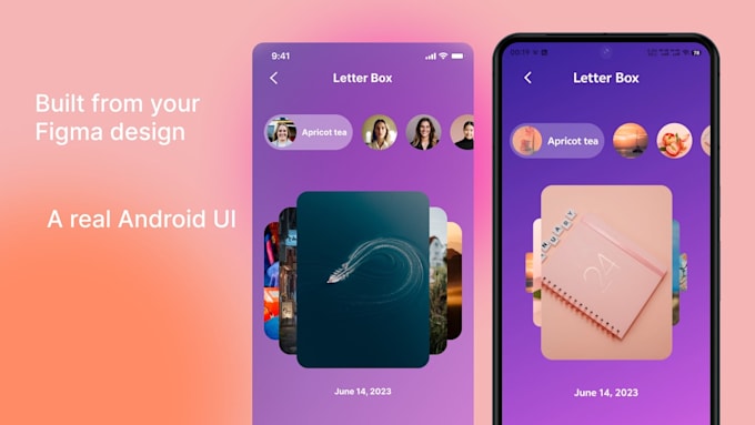 convert your figma design into android jetpack compose UI screens