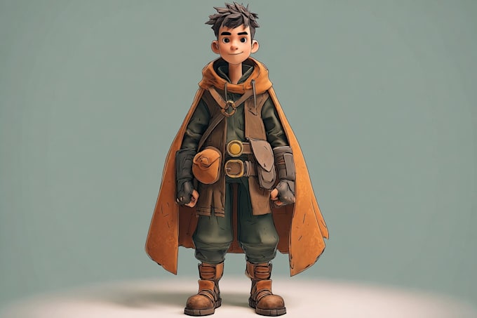 draw 2d game character or 2d game character