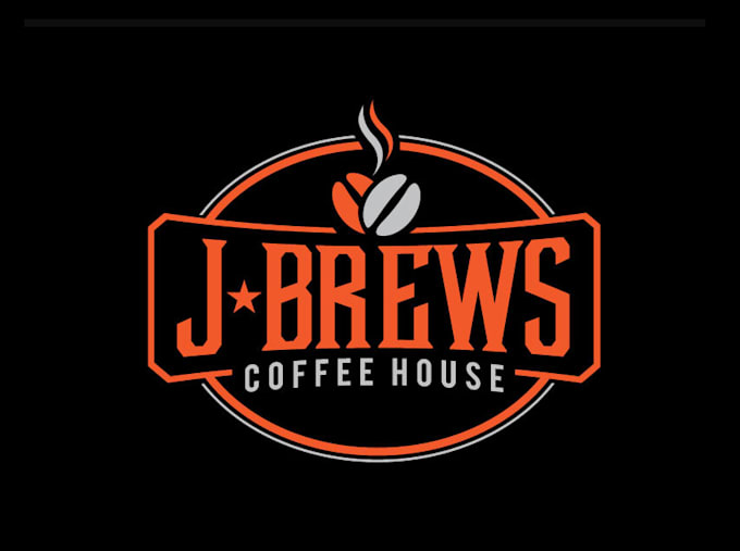 professional logo for cafe , coffee shop , restaurant