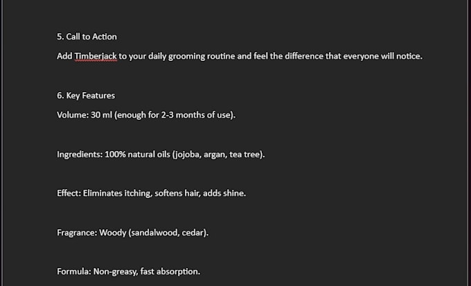 write SEO product descriptions