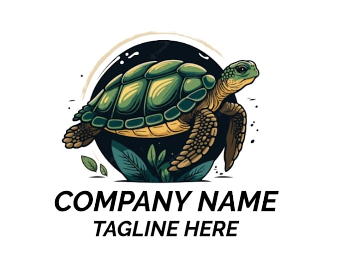 create high quality and beautiful turtle logo design