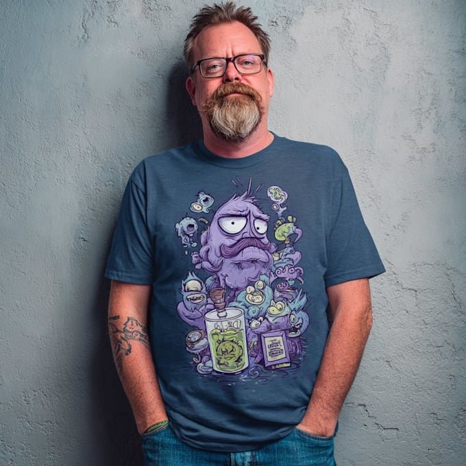 make a custom funny meme t shirt design for you