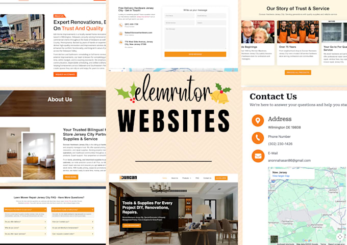 build a fully responsive wordpress site with elementor