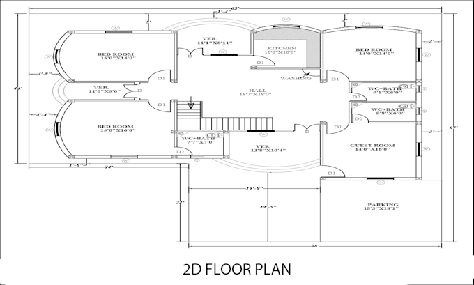 make stunning kitchen, office, restaurant floor plans for your dream space