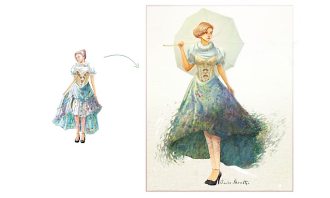 make your custom fashion illustrations