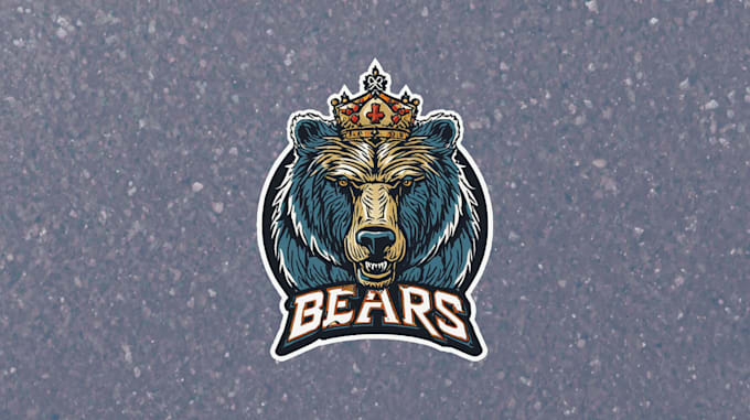 design a powerful bear logo for your brand