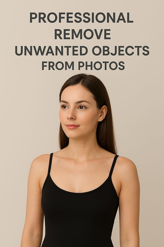 remove bra straps and unwanted objects from photos