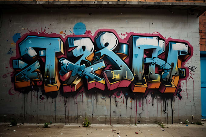 make doodle wall art, illustrations, murals, graffiti