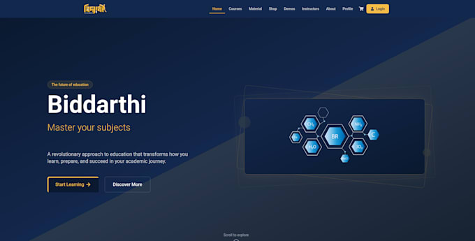 develop a secure, scalable full stack saas application