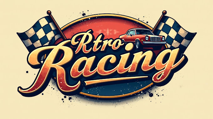 design creative racing logo