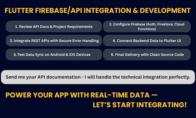 integrate firebase, google maps, and apis in your flutter app