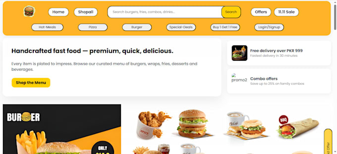 design awesome web flow website, website header , or banner