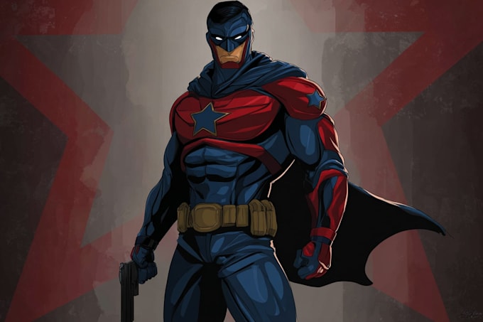 draw you as an amazing superhero
