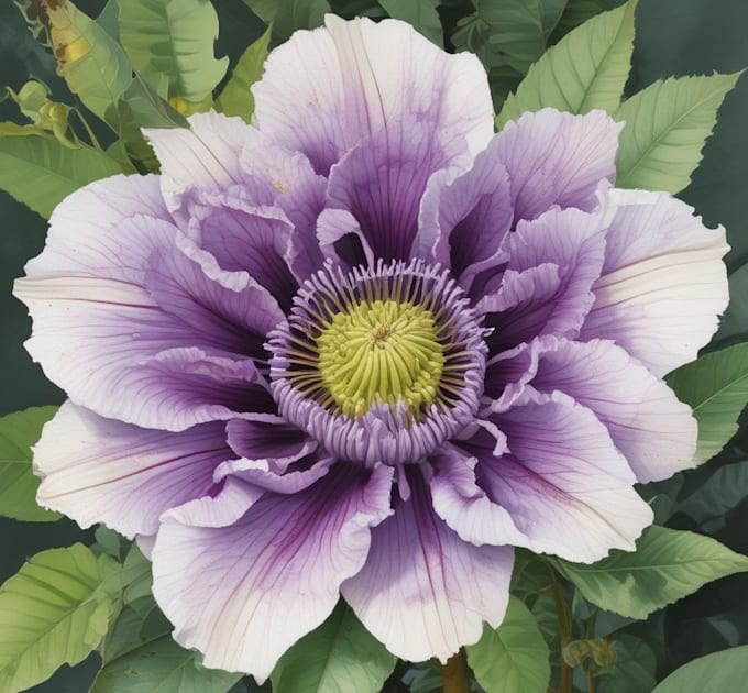 draw a botanical illustration