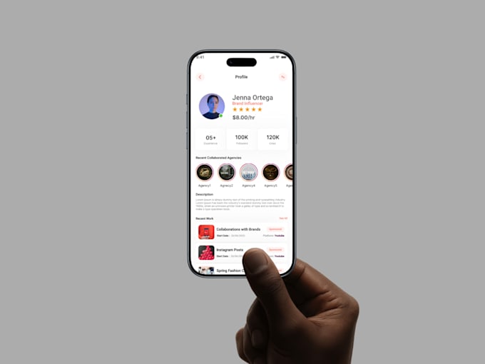 create mobile apps uiux design
