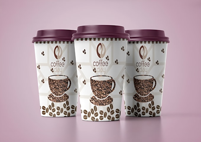 create a custom coffee mug design or coffee cup design