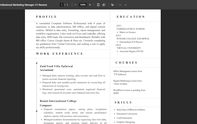 convert pdf to word, scanned images