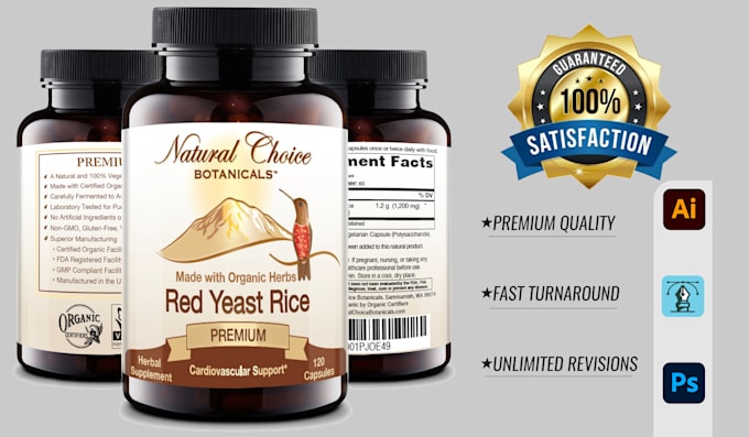 design astonishing product labels 3d mockups