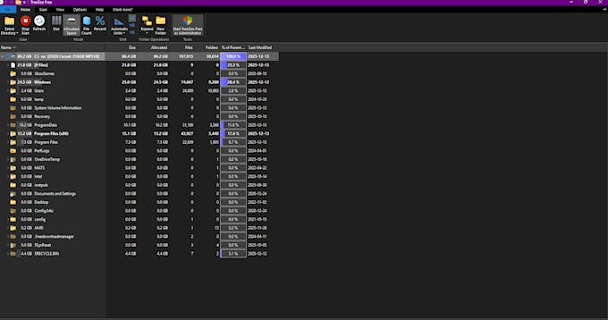 free up disk space and clean up your windows PC