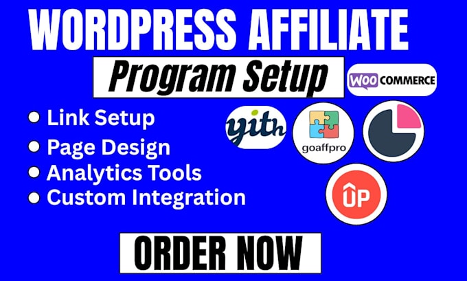 setup wordpress affiliate program slicewp goaffpro uppromote woocommerce yith