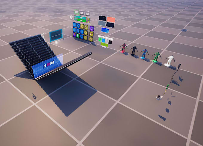 create custom fortnite uefn maps for 1v1, zone wars and box fights