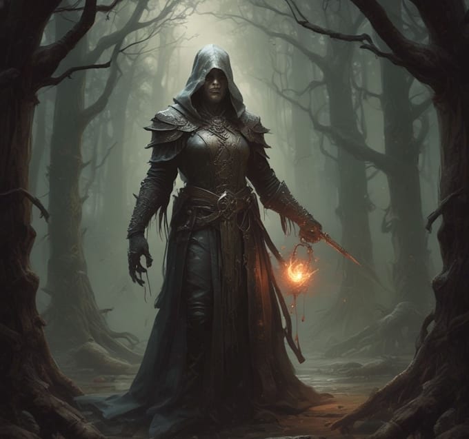 fantasy horror and fantasy horror character