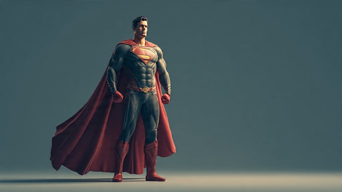 turn you into a superhero character illustration