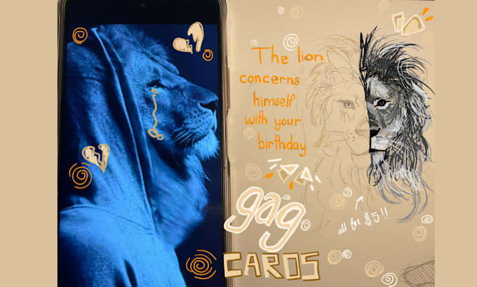 customize an occasion or gag card for you