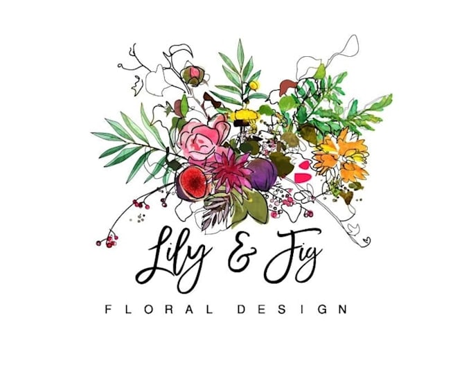 design a custom floral or botanical logo