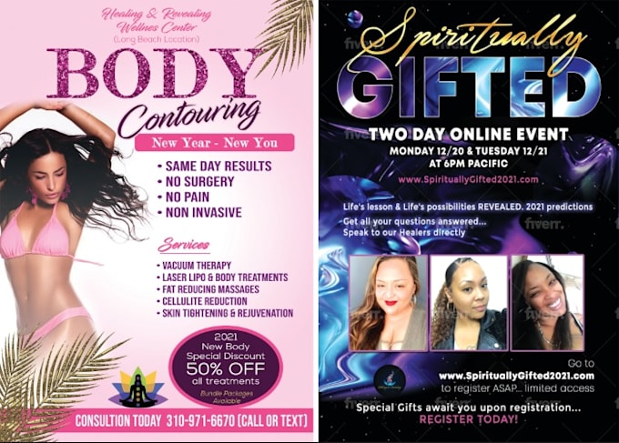 design any kind of business fliers
