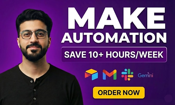 fix make com automation, build make com and n8n workflows