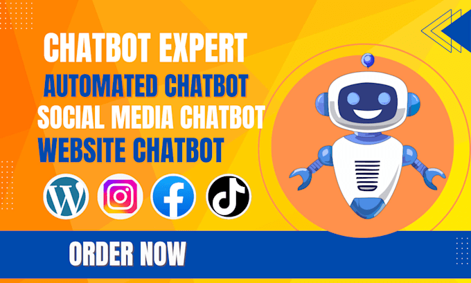 create custom ai chatbots for website, facebook,  instagram, tiktok manychat