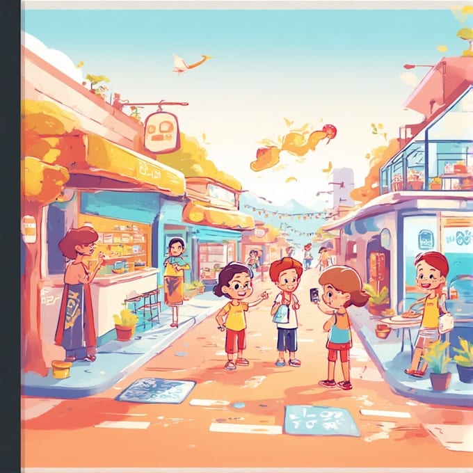 design a cartoon character
