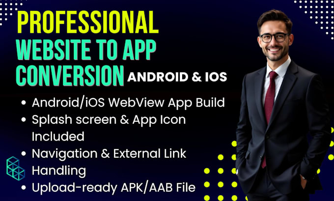 transform your website into a professional webview app