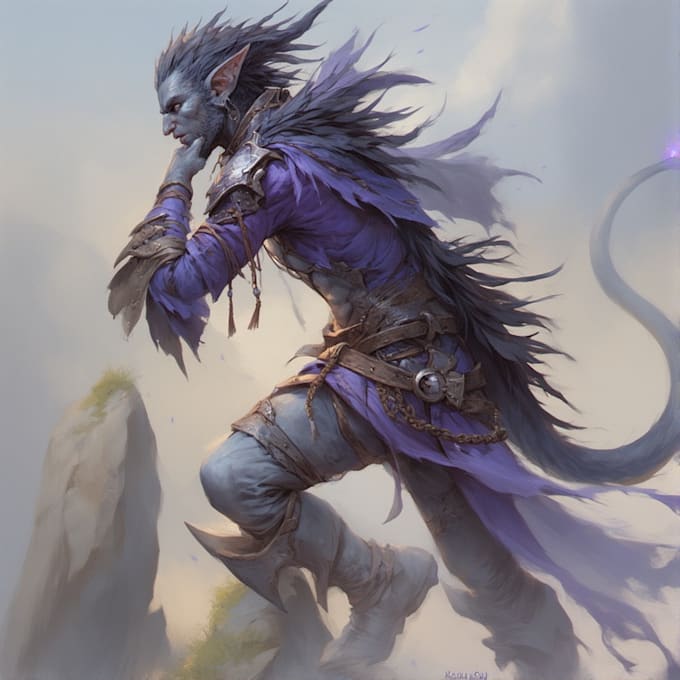draw fantasy character illustration