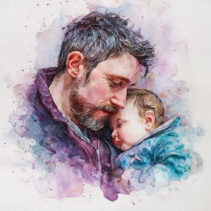 paint a watercolor portrait
