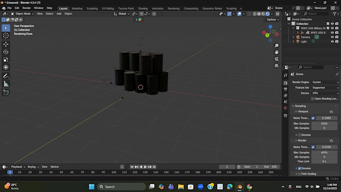 create 3d low ploy or high poly models for your project