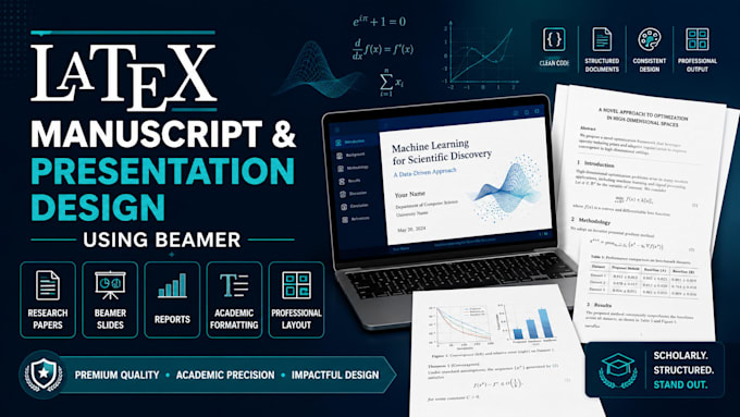 create high quality latex documents for math and science
