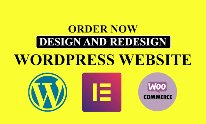 design or redesign wordpress website