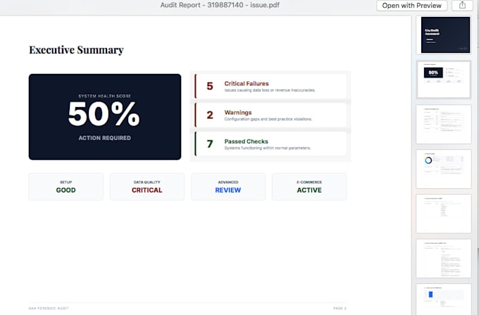 audit and fix your google analytics 4 in 5 min, via ga4 ai auditor