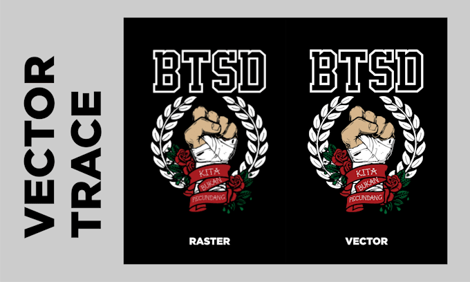 vector tracing or convert to vector quickly