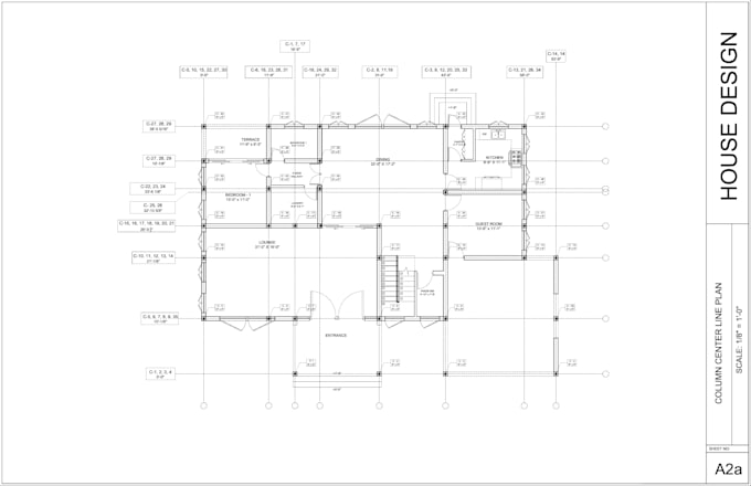 design 2d architectural plans, elevations and permit drawings