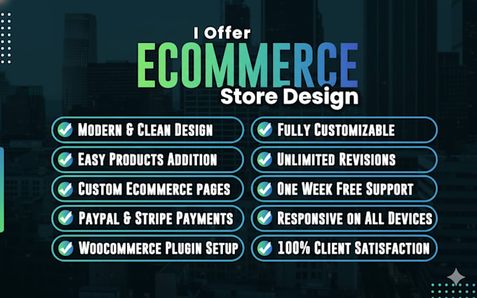 build a complete ecommerce website with a payment gateway