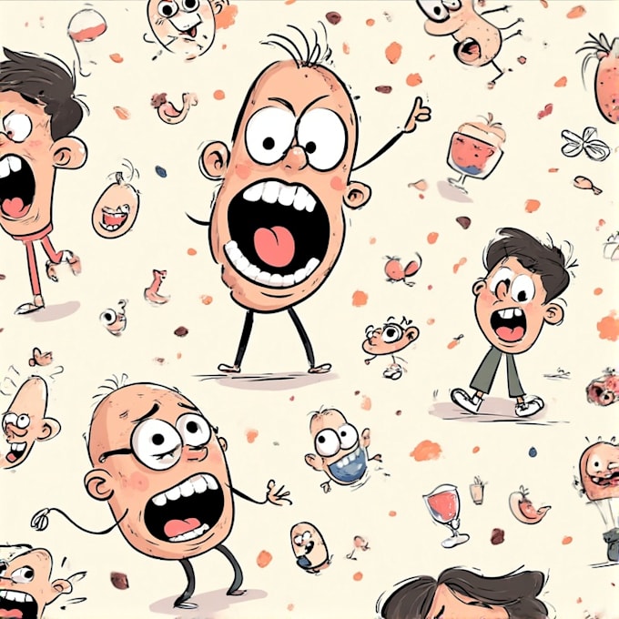 draw cartoon character design