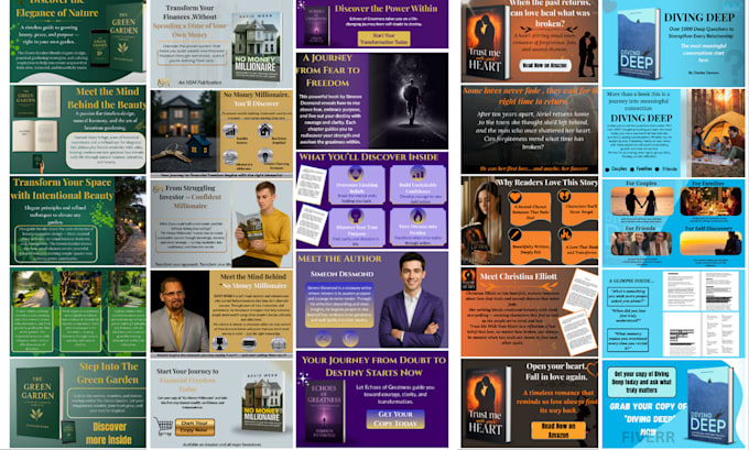 design high converting amazon a plus content and ebc for KDP books