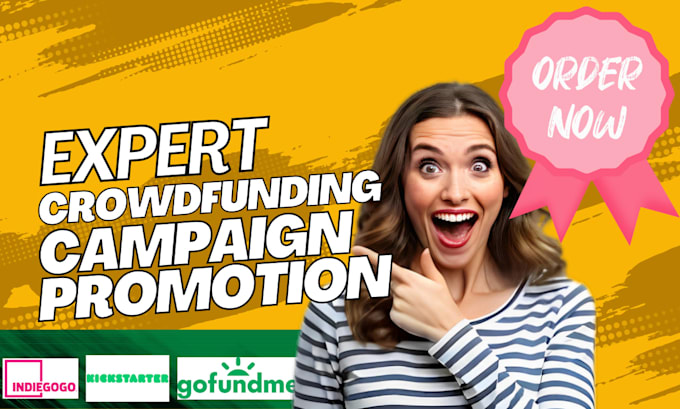 creation promotion for crowdfunding gofundme kickstarter campaign