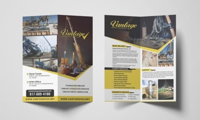 design or redesign flyer, brochure, pamphlet, leaflet in canva