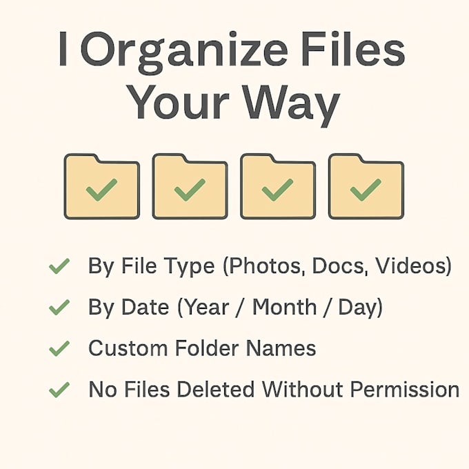 build a one click windows PC file organizer for automatic cleanup