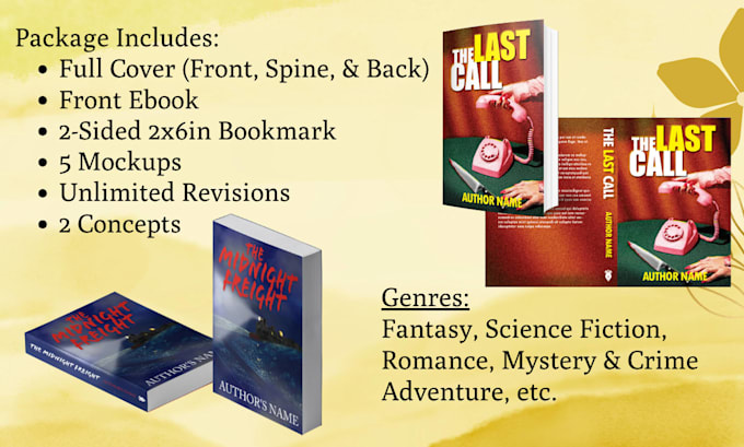 design your simple and beautiful book cover